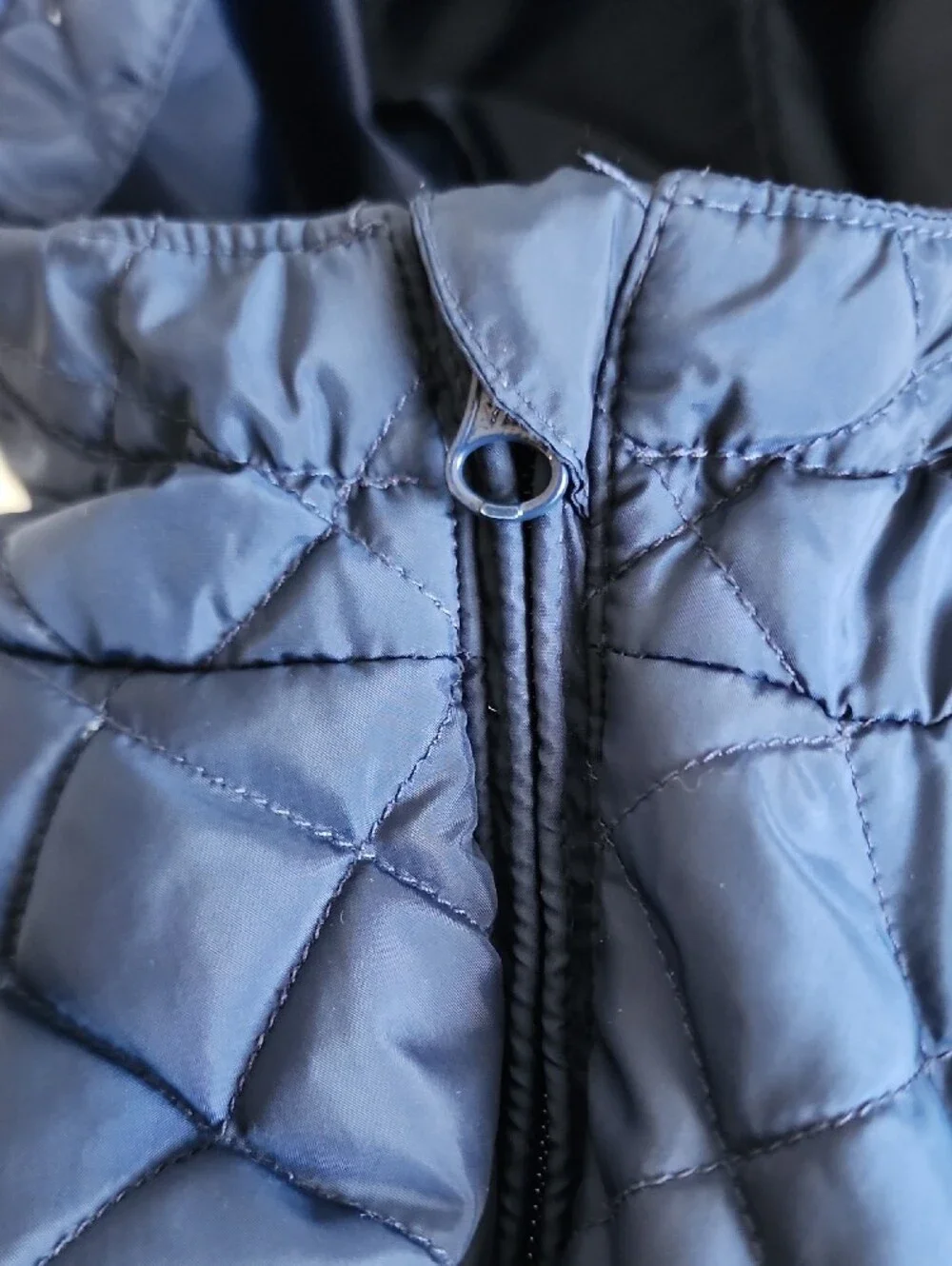 Place Navy Quilted Hooded Puffer Jacket Big Kids Sz XXL